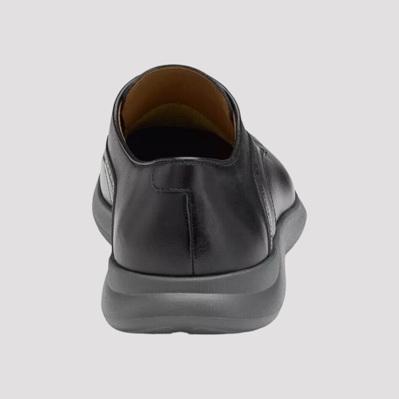 Johnston & Murphy Men's Hennings Plain Toe Oxford, Black Leather. 20-4001 - Picture 4 of 5